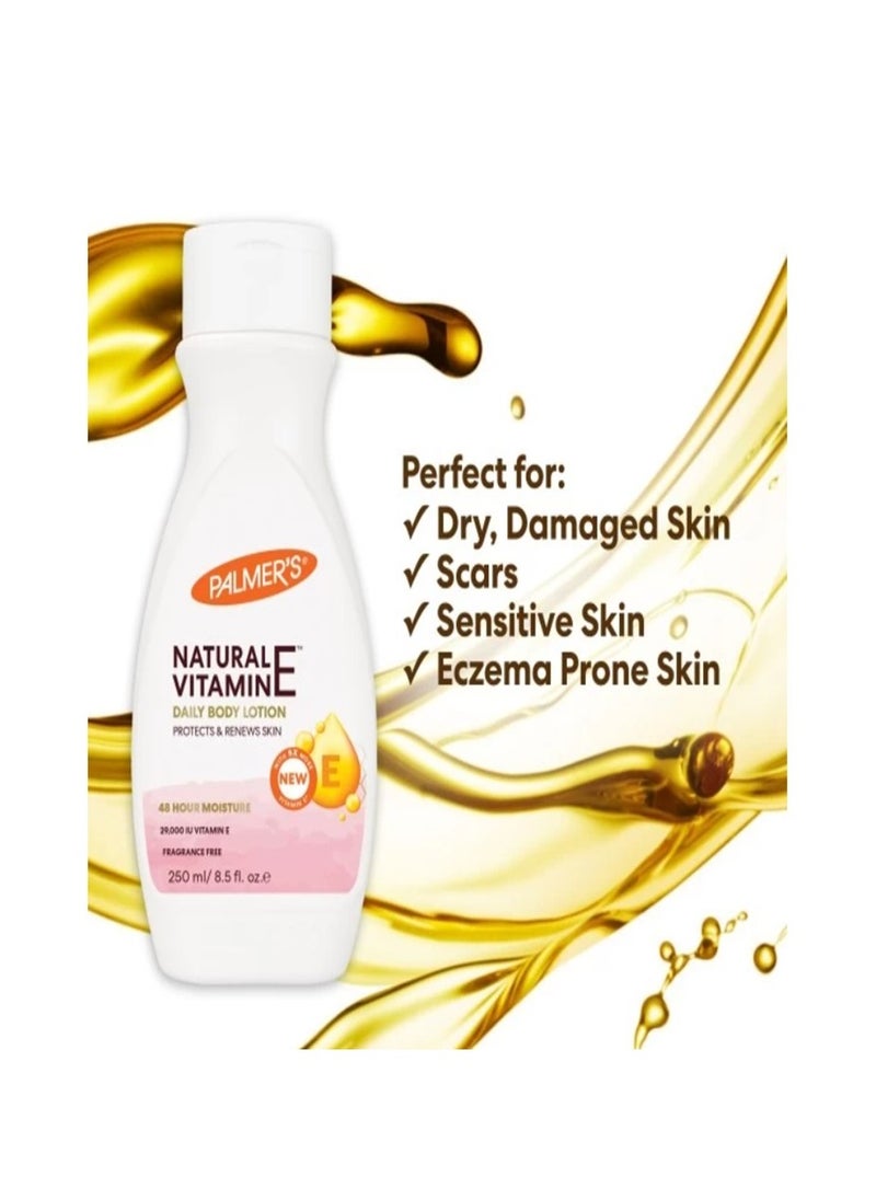 PALMER'S - Palmer's Body Lotion 250 ml Natural Vitamin E 48H Moisture - Image 1