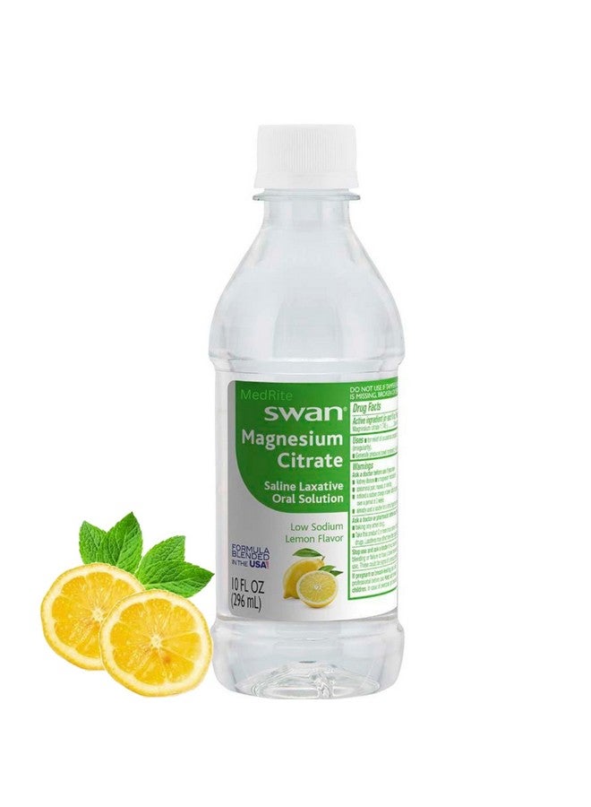MedRite Magnesium Citrate, Oral Solution, Natural Lemon Flavor - Laxatives for Constipation Fast Acting. Laxatives for Constipation, Stool Softeners, Citrato de Magnesio (1) - Image 1