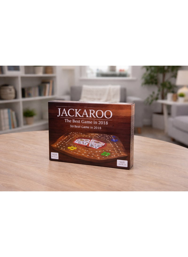 Jackaroo is a fun, group card game that enhances skills and is suitable for 2-4 players for children of both genders, ages 3 and up, 30 x 30 cm - Image 2