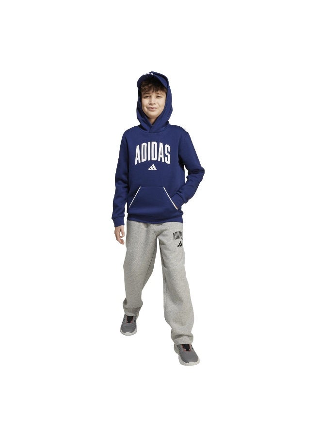 Adidas Adidas J Clgt Fl Pnt Grey Pants (1/1) Pants For Kids - Image 4