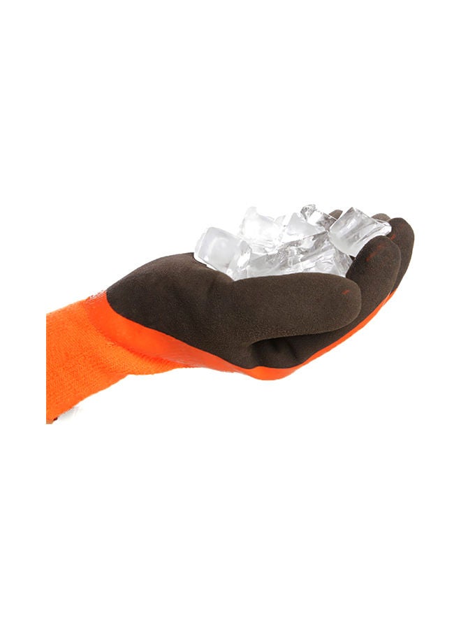 NIBEMINENT WG-338 Thermo Plus Coldproof Work Gloves Black/Orange 27.00X1.50X15.00centimeter  - Image 5