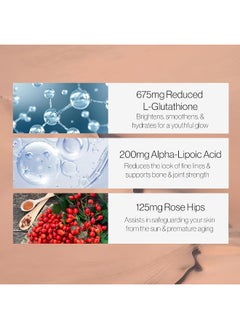 RELUMINS Advance Nutrition Gluta 1000 - Reduced L-Glutathione Complex  - Image 5