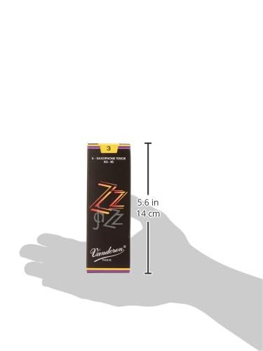 Vandoren SR423 Tenor Sax ZZ Reeds Strength 3; Box of 5 - Image 3