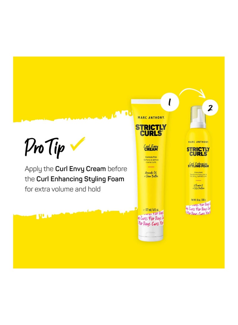 MARC ANTHONY STRICTLY CURLS STYLING FOAM 300ML - Image 5