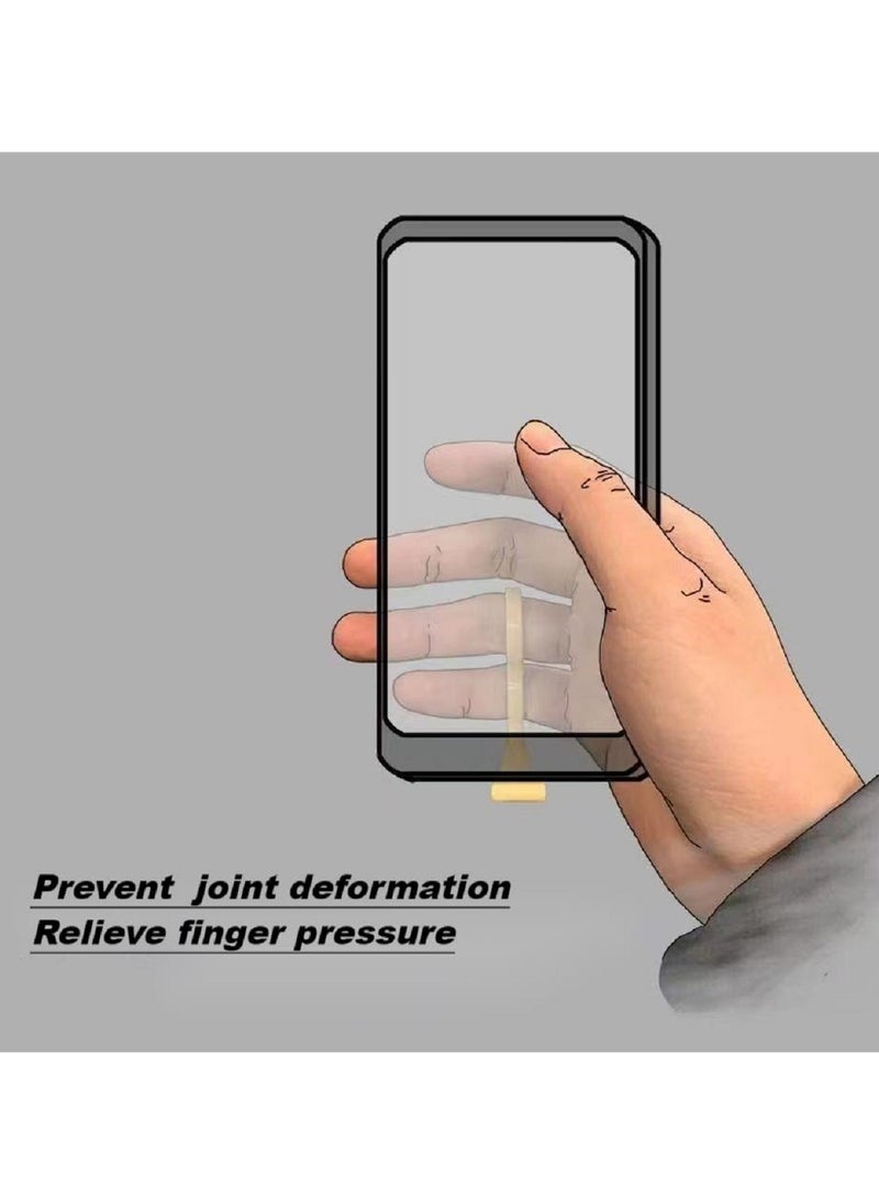BenQuand - 8Pcs Finger Ring Phone Holder Stand/Phone Finger Holder/Cell Phone Stand for Desk/Phone Holder for Finger/Reduce Finger Pressure for Easy Carrying - Image 1