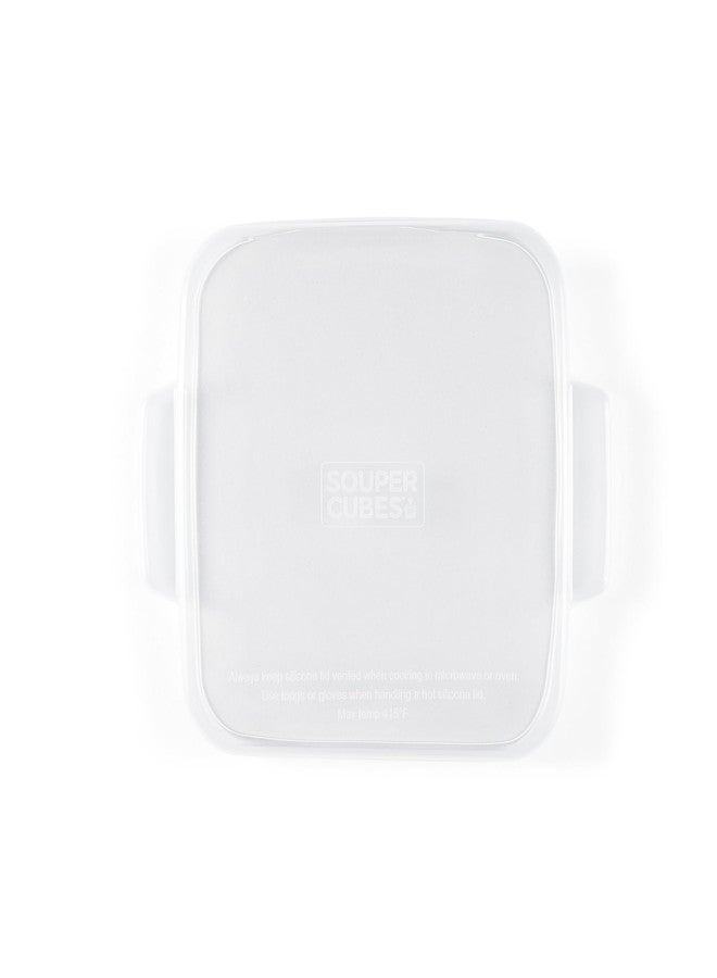 Souper Cubes 5 x 5 Stoneware Ceramic Baking Dishes Replacement Silicone Covers, Set of 2, Stoneware Not Included - Image 2