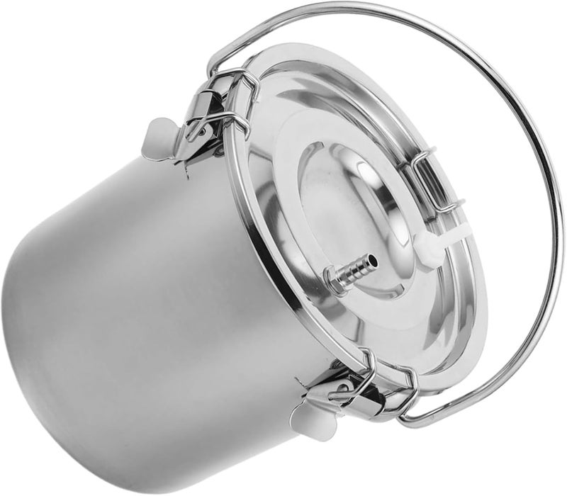 Professional 3L/5L Milking Machine Bucket Stainless Steel Design for Cattle Sheep and Goats Heavy Duty Milk Bucket for Cattle - Image 4
