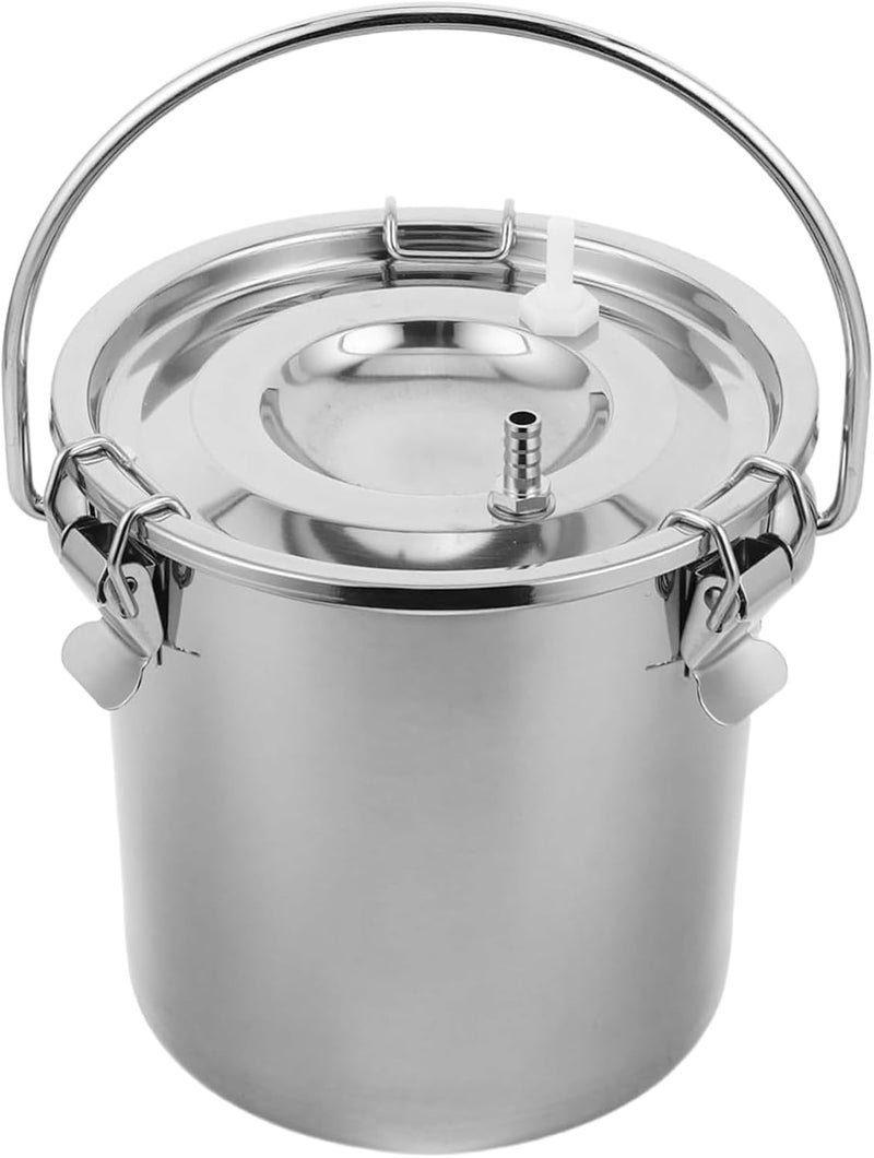 Professional 3L/5L Milking Machine Bucket Stainless Steel Design for Cattle Sheep and Goats Heavy Duty Milk Bucket for Cattle - Image 5