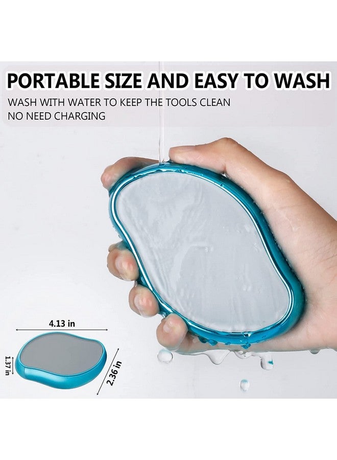 DOKDO Crystal Hair Eraser, Crystal Hair Remover Crystal Stone, Portable Magic Hair Remover for Arms Legs Back, Painless Hair Removal for Women Apply to Any Part of the Body (Multicolor) - Image 5