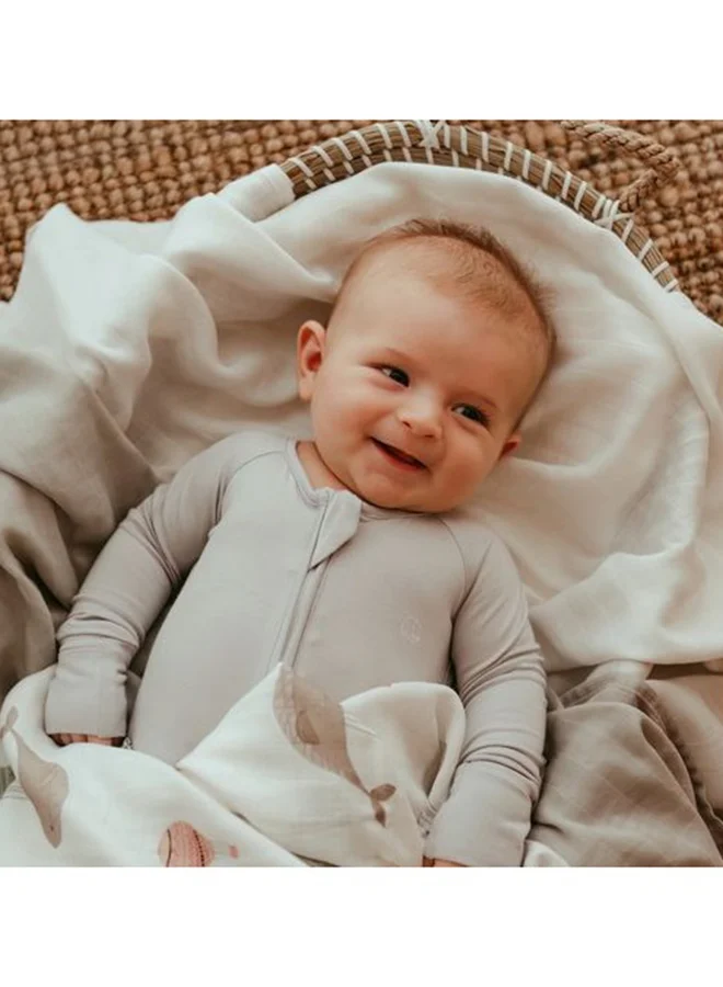 أنفي بيبي Set of 3 Organic Bamboo Swaddle - The Flying Whale