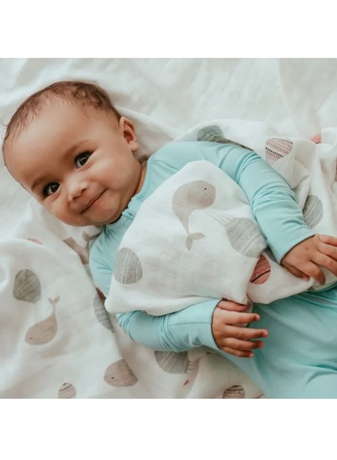 أنفي بيبي Set of 3 Organic Bamboo Swaddle - The Flying Whale