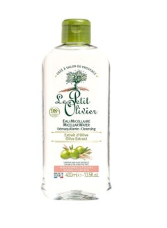 LE PETIT OLIVIER Le Petit Olivier Cleansing Micellar Water - Enriched with Olive Extract - Gently Cleanses Skin - Made with Natural Origin Ingredients - 13.5 oz Cleanser  - Image 1