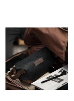 manscaped MANSCAPED The Shed Men's Premium Quality Toiletry Bag, PU Leather Dopp Kit, Bathroom Travel Bag, Shaving Kit Case, Trimmer Bag  - Image 3