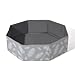 Gogoso Foldable Ball Pit for Toddlers Large Soft Indoor Outdoor Pop Up Baby Kids Infant Ballpit Big Collapsible Puppy Dog Cat Pits with Basketball Hoop Balls Not Included Gray Leaves - Image 2