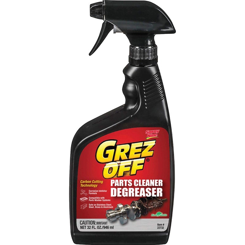 Spray Nine 22732-12PK Grez-Off Heavy Duty Degreaser, 32 oz. (Pack of 12) - Image 5