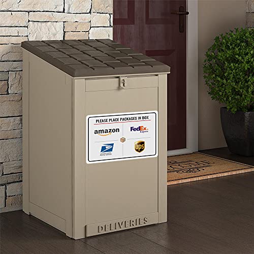 Bestylez Please Place Packages in Box Delivery Sign for Outdoor Use 12 x 8 Inch (025) - Image 4