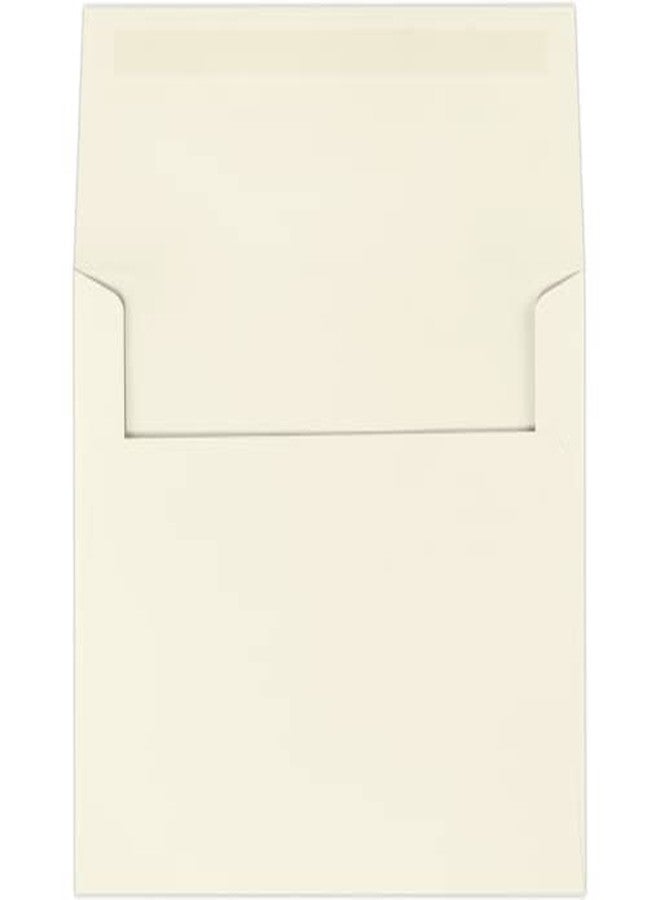 100 Pack of A2 Cream Envelopes - 70lb Premium Natural Opaque Text for Professional, Secure, and Large Scale Mailing Needs - Perfect for Businesses, Invitations and Personal Use (Cream, A2)