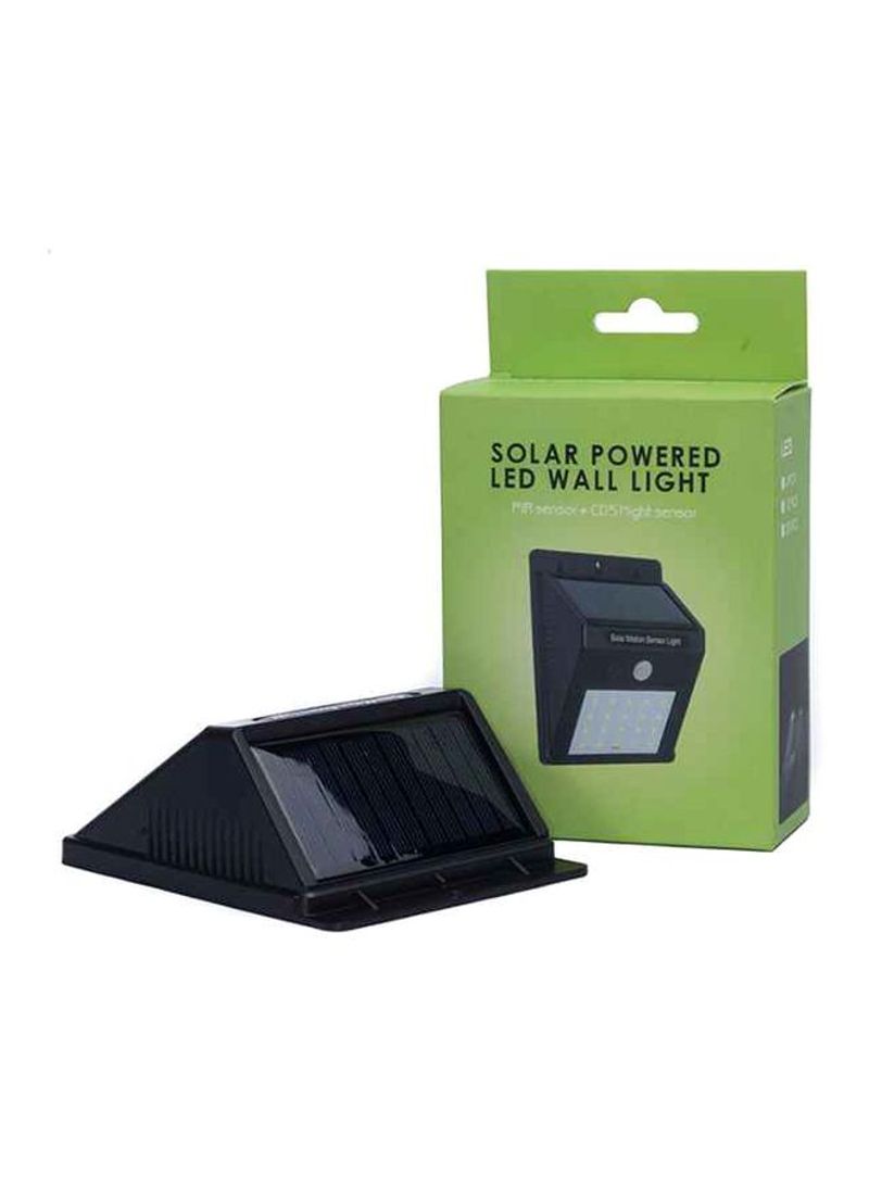 Beauenty 20-LED Solar Powered Motion Sensor Wall Light Black/White 6 x 10cm - Image 3