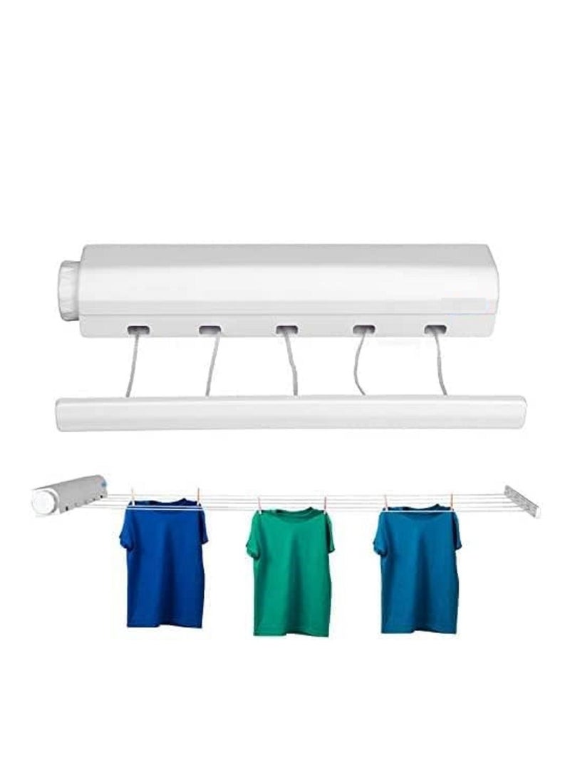 Retractable Clothesline Wall Mounted Clothes Dryer Line - Image 5