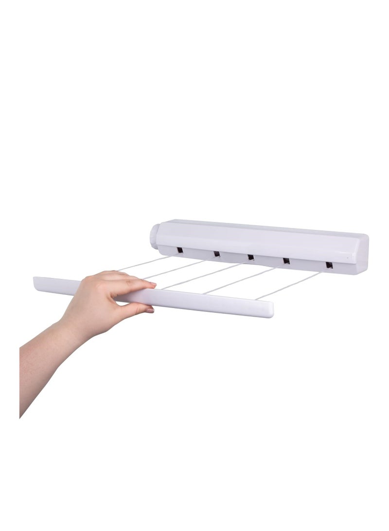 Retractable Clothesline Wall Mounted Clothes Dryer Line - Image 1