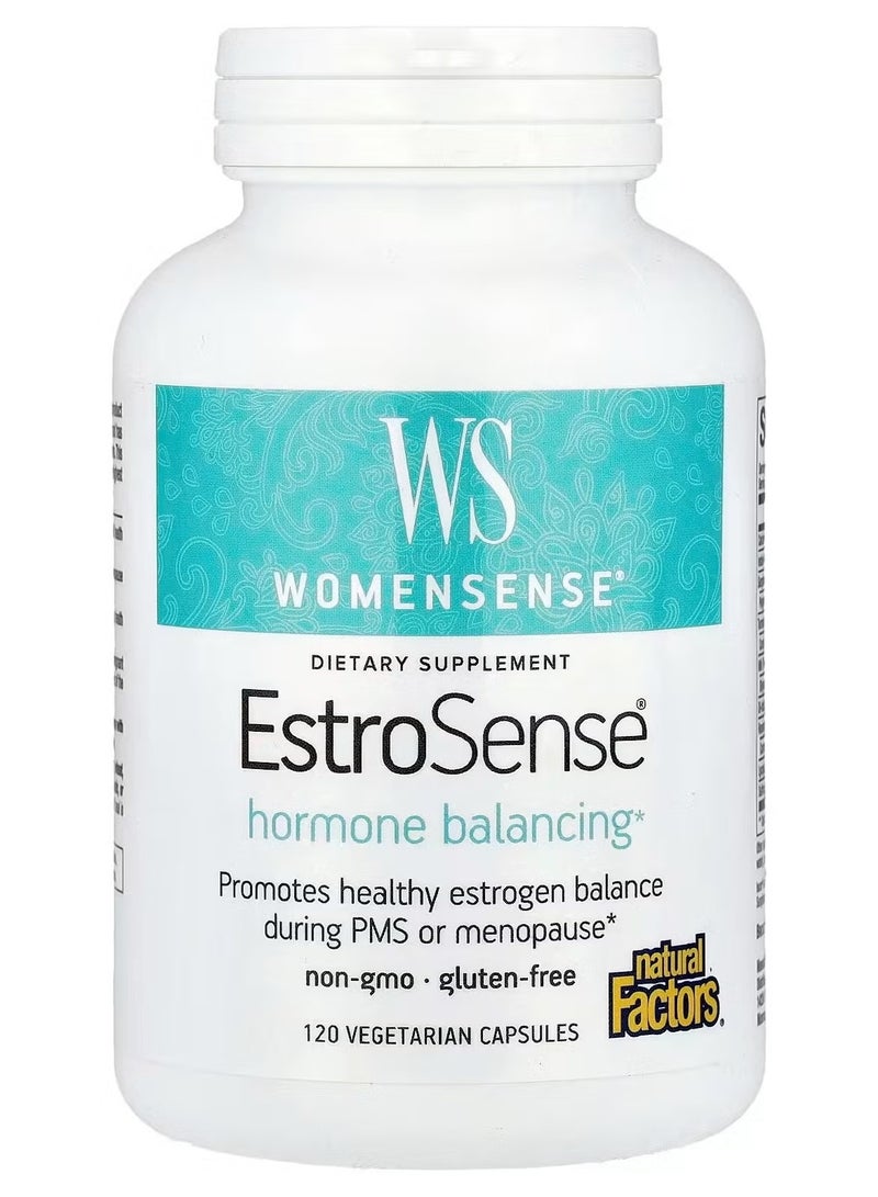 ناتشرال فاكتورز WomenSense، EstroSense، 120 كبسولة نباتية - Image 1