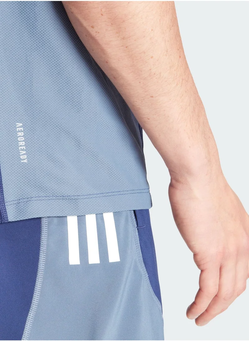 Adidas Own The Run Colorblock T-Shirt