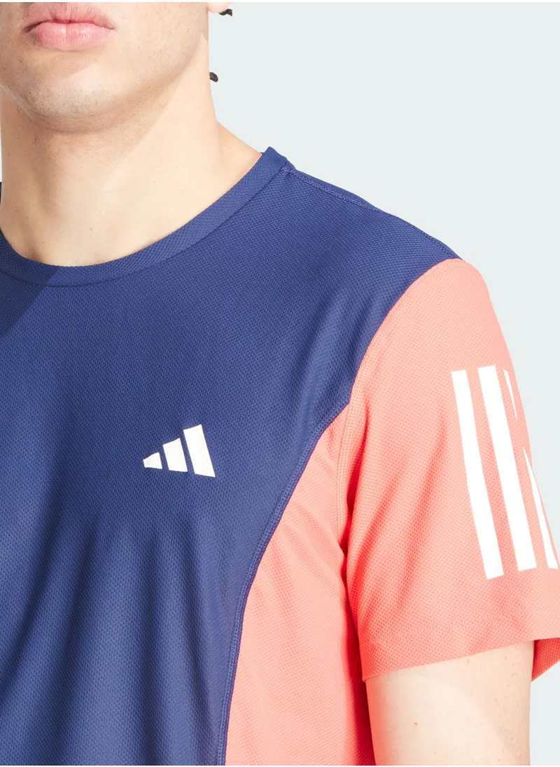 Adidas Own The Run Colorblock T-Shirt
