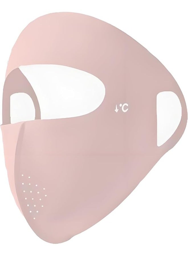 Summer Full Face Mask Sun Protection for Men and Women Outdoor Travel Face Mask Breathable Flexible Ice Feel - Image 1