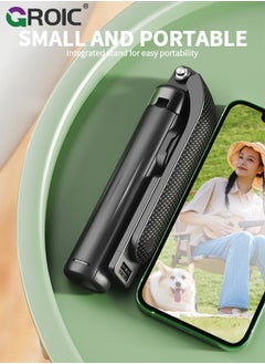 GROIC Selfie Stick Phone Tripod with Light, iPhone and Android Cell Phone Stand, Wireless Remote, Adjustable Phone Holder, Premium Anti-Shake Travel Tripod for Video Recording and Photos  - Image 3