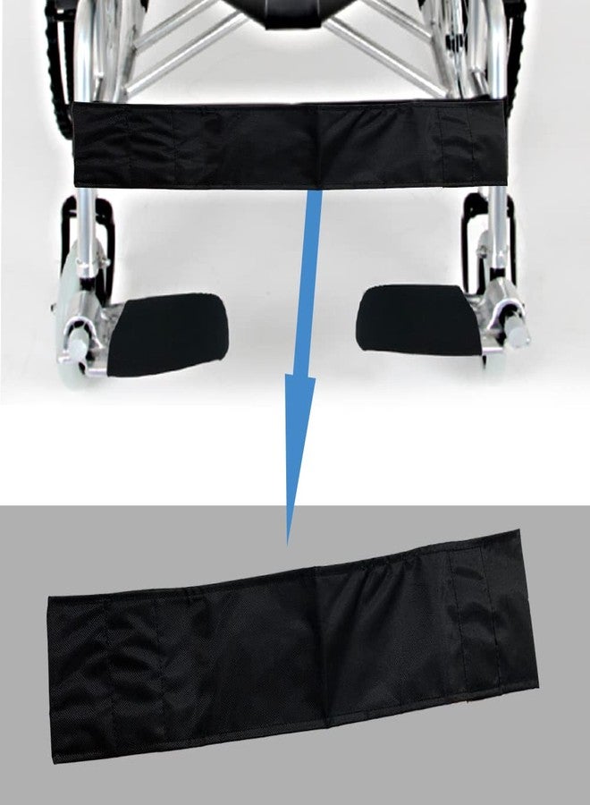 MESINURS Wheelchair Calf Strap - Soft Padded Leg Support Belt for Transport Chair & Footrest, Prevents Leg Sliding & Spasm for Elderly or Disabled(20" L) - Image 3