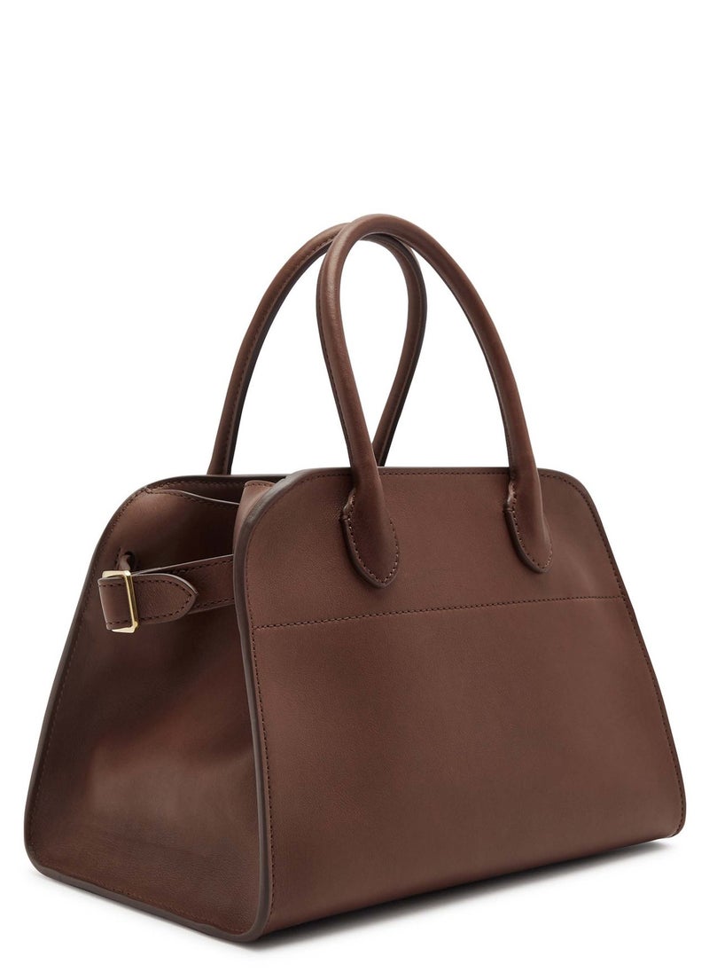 TR - The Row Margaux 10 Top-Handle Bag in Plain Leather - Image 1