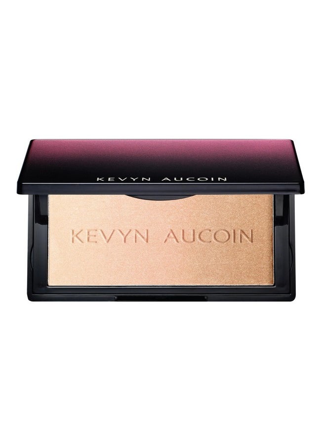 Kevyn Aucoin - The Neo Highlighter (Sahara): Candlelight, Starlight & Sunlight Shades. Highly Pigmented Palette. All Day Wear. Temples, Cheekbones, Brow, Chin, Nose. Pro Makeup Artist Go To For Glow. - Image 1