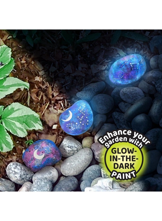 ArtSkills Rock Painting Kit with Geode, Mandala & Glow in The Dark Rock Painting, Arts and Crafts for Kids - Image 4