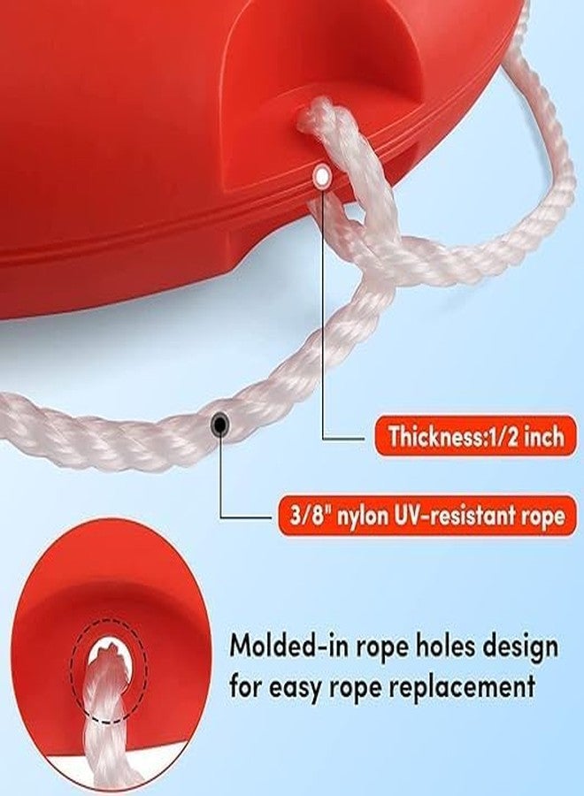 TOPRAK Rubber Floating Ring Bracelet Buckle Swimming Equipment with Water Rescue Life-Saving Rope (Multicolor) - Image 4