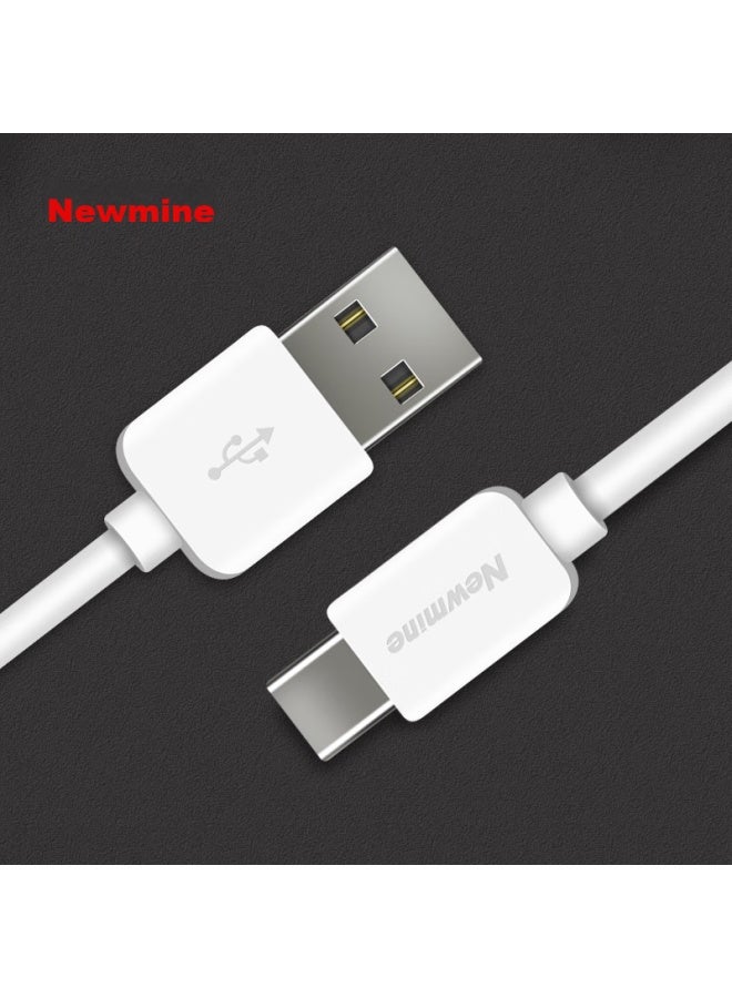 Newmine Type-c Data Cable Usb-c Android Phone Charger Cable 2 Meters Compatible With Xiaomi 5s/huawei P20/honor V10 - Image 2