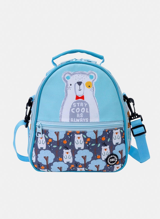 CUBS Pre School Cuddly Blue Bear Lunch bag - Image 1
