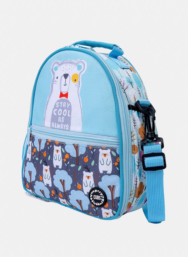 CUBS Pre School Cuddly Blue Bear Lunch bag - Image 2