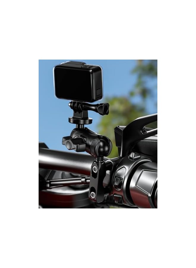 Green Tiger Durable Aluminum Alloy Mount Base with 1'' TPU Ball for Motorcycle Brake/Clutch Reservoir, Compatible with RAM Mounts B Size 1'' Ball Double Socket Arm & Universal Bike Phone Holder - Image 4