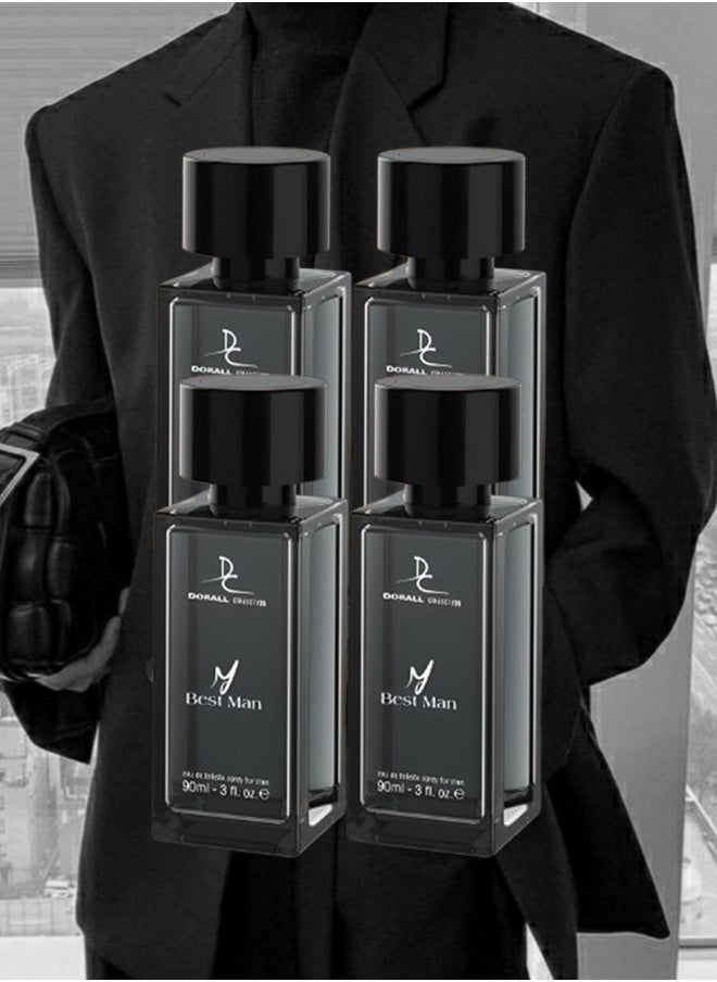 دورال كولكشن 4 قطع عطر بيست مان للرجال 90 مل  - Image 1