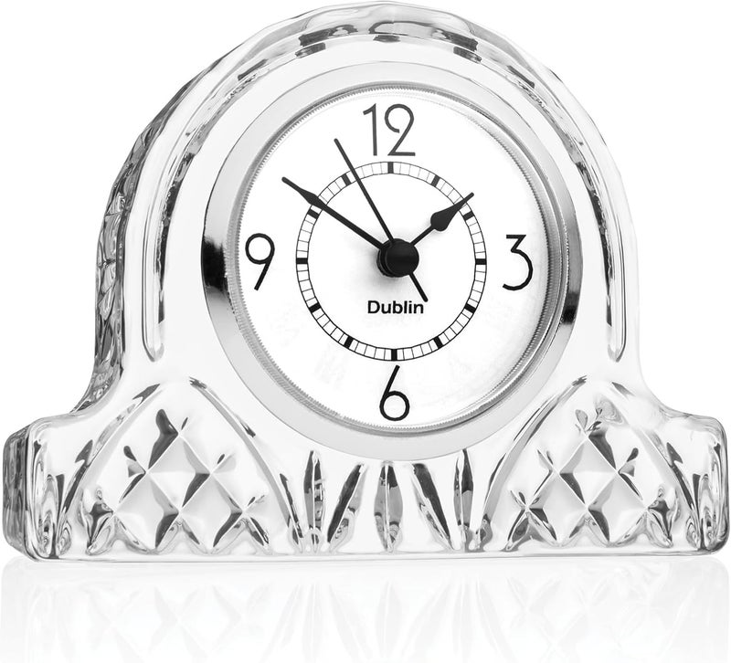 Godinger Desk Clock, Table Clock, Mantel Clock, Shelf Clock for Office Decor Home Decor Living Room Decor, House Warming Gifts - Image 1