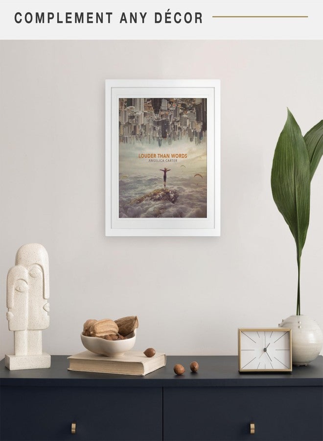 MCS Single Matte Record Album Frame, 15x15 Record Frame, White Frame to Display One LP Vinyl Record Jacket (1-Pack) - Image 2