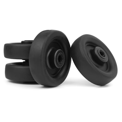 Zoofen 4 Pcs Luggage Wheels Replacement 50x14mm Suitcase Replacement Wheels Wear-Resistant Repair Casters for Luggage(ZPF01) - Image 4