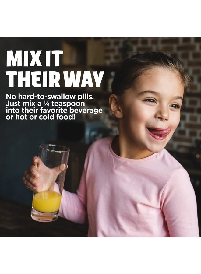 KAL Magnesium Powder, Magnesium for Kids, Pure Magnesium Citrate Powder, Healthy Bone Development, Muscle and Nerve Function Support, Vegan, Gluten Free, Sugar Free, 90 Servings, 4 oz - Image 5