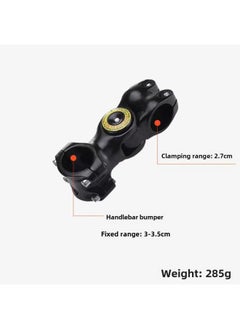 ماركة غير محددة دعامة دراجة نارية للدراجة النارية من منظور الشخص الثالث ملحقات GoPro Insta360x3 عصا سيلفي للدراجة الجبلية - اللون: عمود تمديد 1.1 متر]  - Image 4