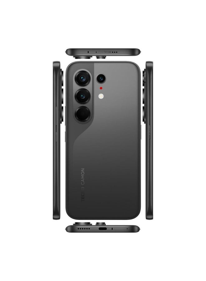 TECNO CAMON 50 Ultra 12GB 256GB Moonshadow Black Bundle with  TWS Earphone Bud 4 Air and  Watch 3 Active - Global Version - Image 2