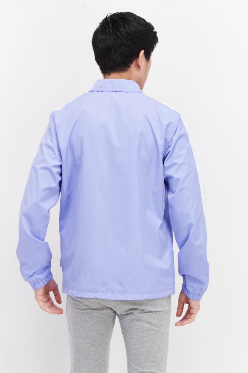 PUMA Men Sportswear Fit T7 Long Sleeve Track Jacket, Lavender - Image 4