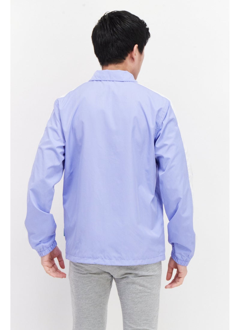 PUMA Men Sportswear Fit T7 Long Sleeve Track Jacket, Lavender - Image 5