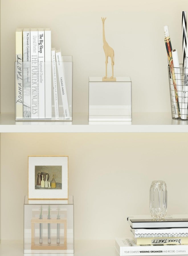 OKBHTS 6 Pcs Clear Acrylic Boxes for Display as Buffet Risers and Stands, Food Risers for Party, Table, Stands, including 8", 7", 6", 5", 4", 3" (Small, 6Pcs, Clear) - Image 5