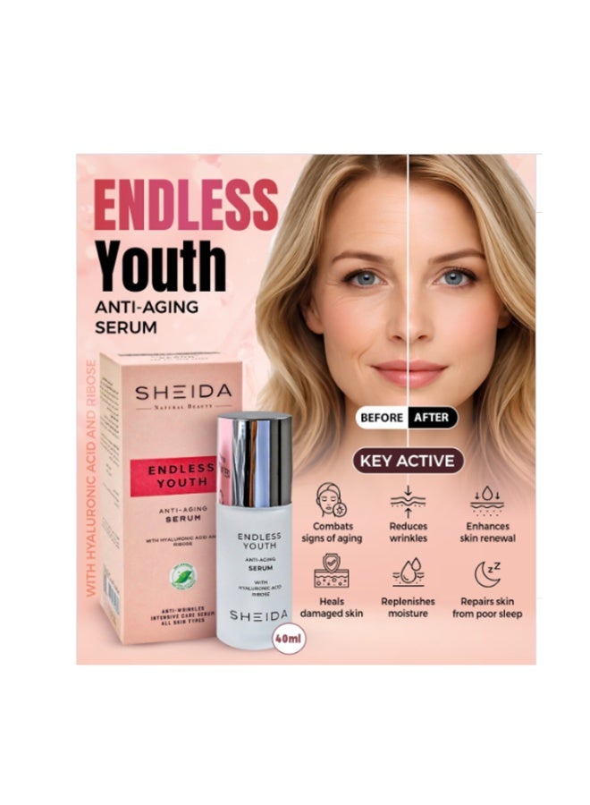 SHEIDA Endless Youth Anti-Aging & Skin Renewal Serum - 40ml - Image 1