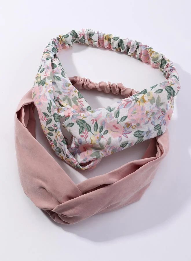 Take Two Set of 2 - Floral Twist Headband